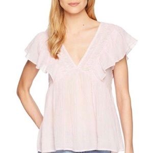 Lucky brand flutter short sleeve shirt